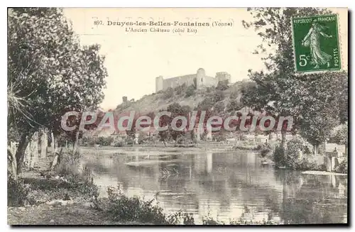 Cartes postales DRUYES-les-BELLES-FONTAINES L'ancien Ch�teau