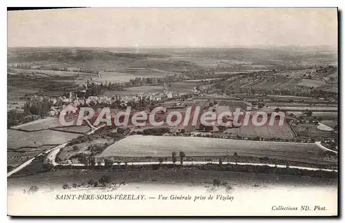 Ansichtskarte AK Saint Pere Sous Vezelay Vue Generale