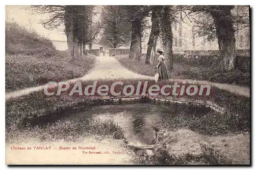 Cartes postales ch�teau de Tanlay bassin de Narmond