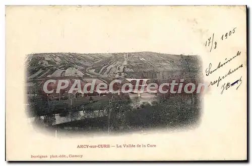 Cartes postales Arcy Sur Cure La Vallee De La Cure