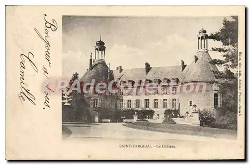 Cartes postales Saint Fargeau Le Ch�teau