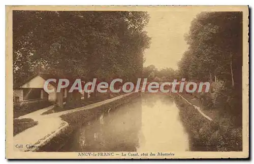 Cartes postales Ancy Le Franc Le Canal Cote Des Abattoirs