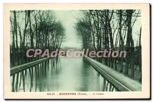 Cartes postales Migennes Le Canal