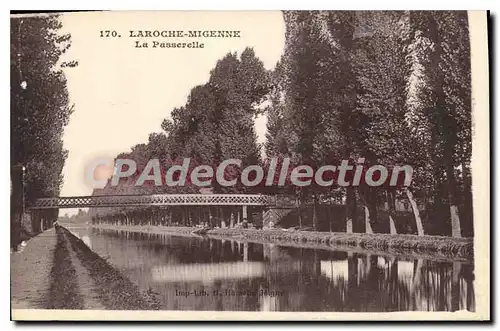 Cartes postales Laroche Migenne La Passerelle