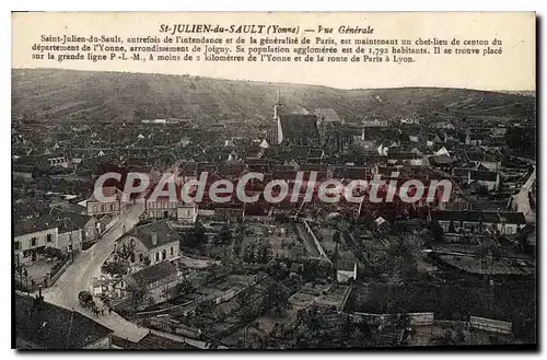 Cartes postales St Julien Du Sault Vue Generale