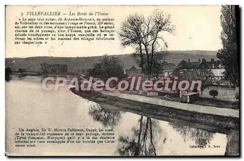 Cartes postales Villevallier Les Bords De I'Yonne