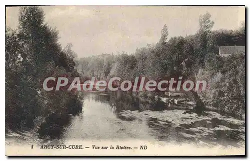 Cartes postales Arcy Sur Cure Vue Sur La Riviere
