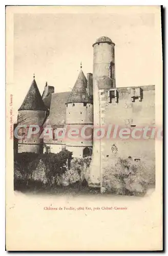 Ansichtskarte AK Chateau De Faulin Cote Est Pres Chatel Censoir