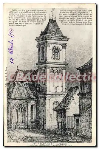 Cartes postales Cravant L'Eglise
