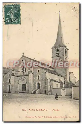 Cartes postales Ancy Le Franc L'Eglise
