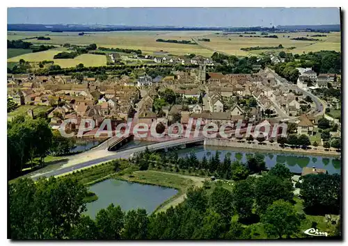 Cartes postales moderne Coulanges Sur Yonne Vue Generale Aerienne