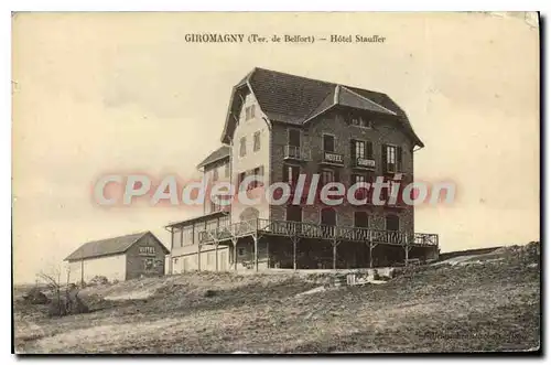 Cartes postales Giromagny Hotel Stauffer