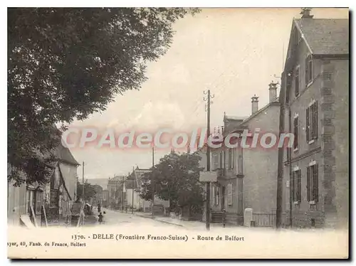 Cartes postales Delle Route De Belfort
