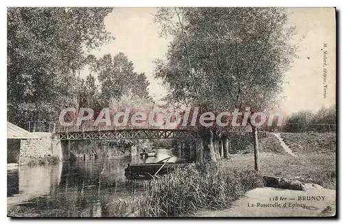 Ansichtskarte AK Brunoy La Passerelle D'Epinay