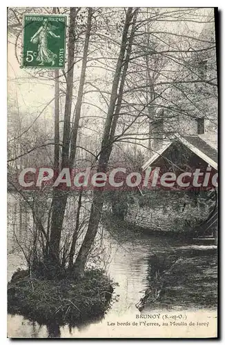 Cartes postales Brunoy Les Bords De I'Yerres Au Moulin De Jarcy