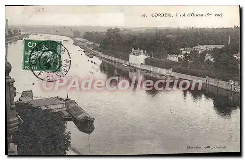 Cartes postales Corbeil A Vol D'Oiseau