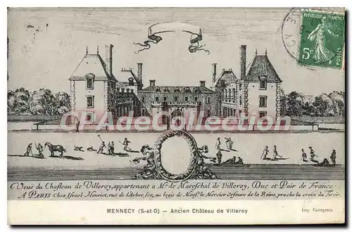 Cartes postales Mennecy Ancien Chateau De Villeroy