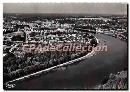 Cartes postales moderne Corbeil Essonnes Vue Aerienne La Courbe De La seine