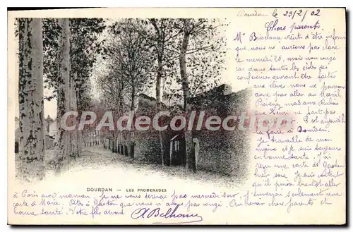 Cartes postales Dourdan Les Promenades