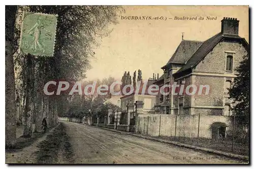 Ansichtskarte AK Dourdan Boulevard Du Nord