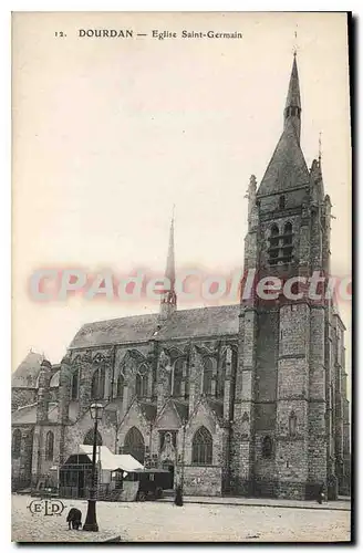 Cartes postales Dourdan Eglise Saint Germain