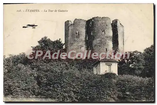 Cartes postales Etampes La Tour De Guinette avion