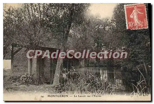 Ansichtskarte AK Montgeron Le Lavoir Sur I'Yerres