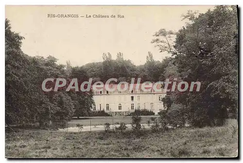 Cartes postales Ris Orangis Le Chateau De Ris