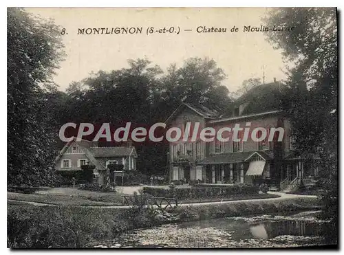 Cartes postales Montlignon Chateau De Moulin Larive