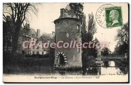 Cartes postales Savigny Sur Orge Le Chateau Cour D'Honneur