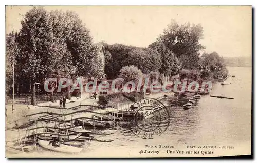 Cartes postales Juvisy Une Vue Sur Les Quais