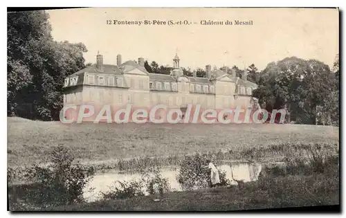 Cartes postales Fontenay St Pere Chateau Du Mesnil