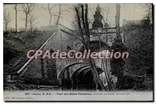 Cartes postales Juvisy Pont Des Belles Fontaines