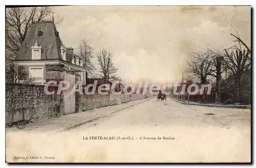 Cartes postales La Ferte Alais L'Avenue De Baulne