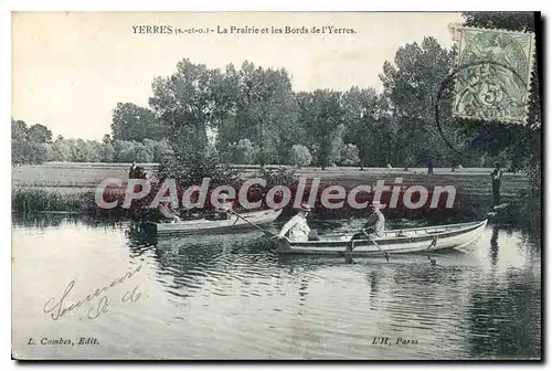 Cartes postales Yerres La Prairie Et Les Bords De l'yerres