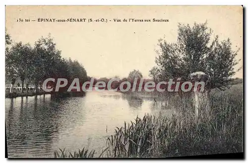 Ansichtskarte AK Epinay Sous Senart Vue De I'Yerres Aux Sauclaux