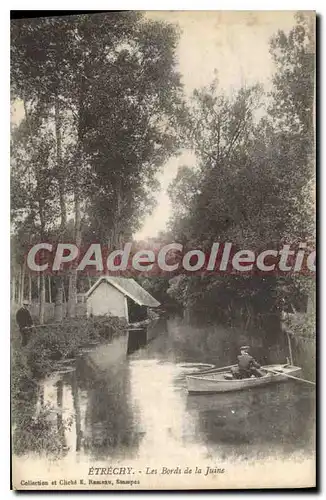 Cartes postales Etrechy Les Bords De La Juine