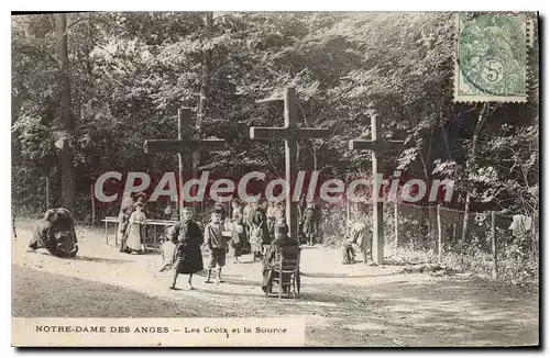 Cartes postales CLICHY Notre Dame Des Anges Les Croix Et La Source