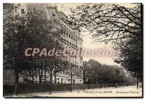 Cartes postales Neuilly Sur Seine Boulevard Maillot