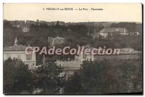 Cartes postales Neuilly Sur Seine Le Parc Panorama