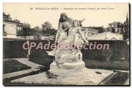 Cartes postales Neuilly Sur Seine Monument Du Souvenir Fran�ais