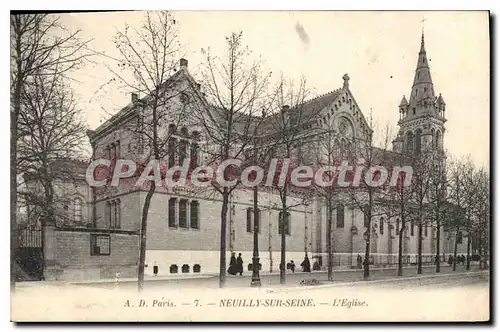 Cartes postales Neuilly Sur Seine L'Eglise