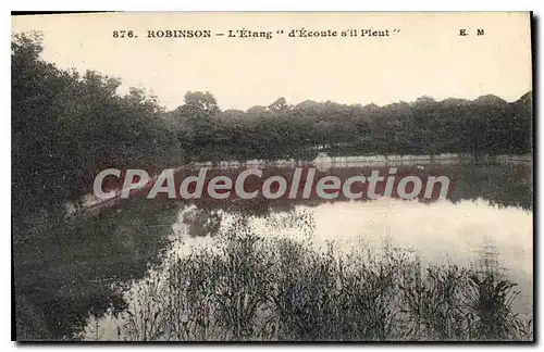 Ansichtskarte AK Robinson L'Etang D'Ecoute S'il Pleut