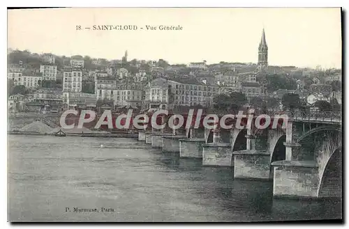 Cartes postales Saint Cloud Vue Generale