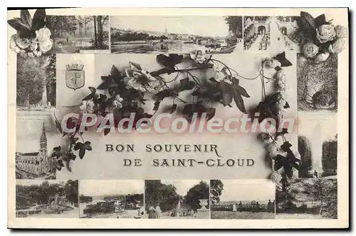 Ansichtskarte AK Saint Cloud bon souvenir