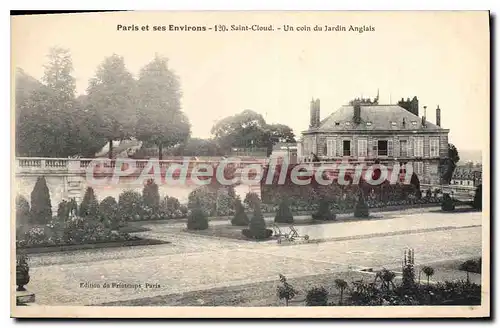 Cartes postales Saint Cloud Un Coin Du Jardin Anglais