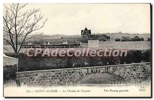 Cartes postales Saint Cloud Le Champ De Courses