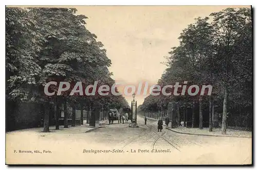 Ansichtskarte AK Boulogne Sur Seine La Porte D'Auteuil