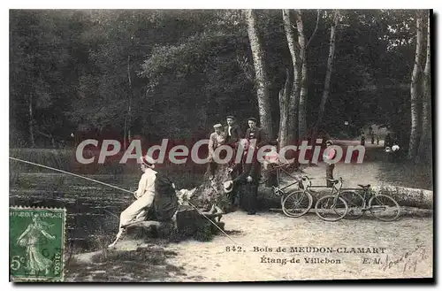 Cartes postales Bois De Meudon Clamart Etang De Villebon
