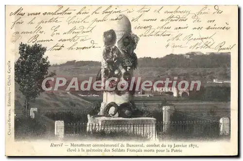 Cartes postales Rueil Monument Commemoratif De Buzenval 19 janvier 1871